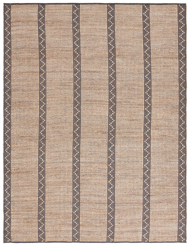 Safavieh Natural Fiber Nf879F Natural/Grey Rug.