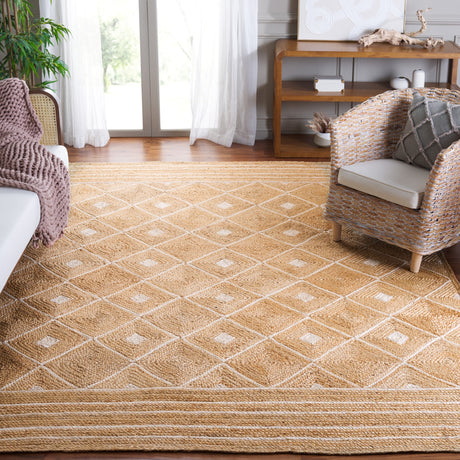 Safavieh Natural Fiber Nf893A Natural/Ivory Rug.