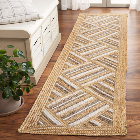 Safavieh Natural Fiber Nf897A Natural/Grey Area Rug