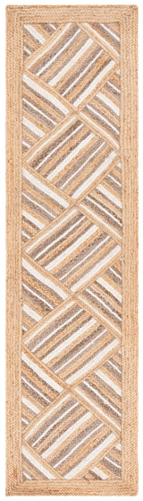 Safavieh Natural Fiber Nf897A Natural/Grey Rug.