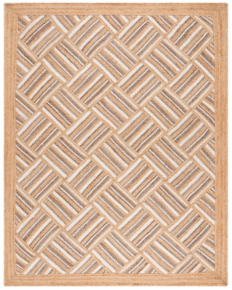 Safavieh Natural Fiber Nf897A Natural/Grey Area Rug