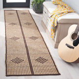 Safavieh Natural Fiber Nf899A Natural/Brown Rug.