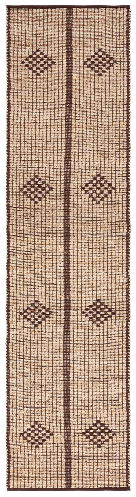 Safavieh Natural Fiber Nf899A Natural/Brown Rug.