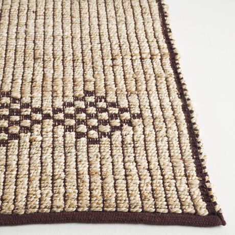 Safavieh Natural Fiber Nf899A Natural/Brown Rug.