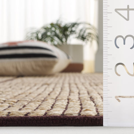 Safavieh Natural Fiber Nf899A Natural/Brown Rug.