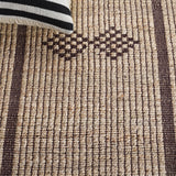 Safavieh Natural Fiber Nf899A Natural/Brown Rug.
