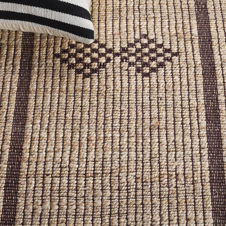 Safavieh Natural Fiber Nf899A Natural/Brown Rug.