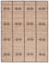 Safavieh Natural Fiber Nf899A Natural/Brown Rug.