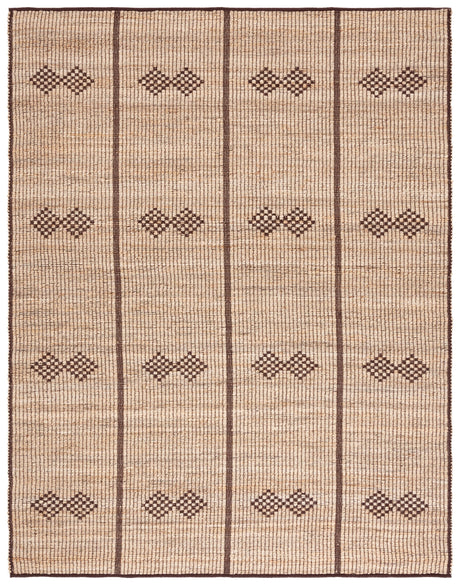 Safavieh Natural Fiber Nf899A Natural/Brown Rug.