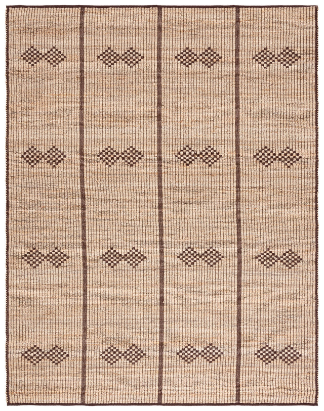 Safavieh Natural Fiber Nf899A Natural/Brown Rug.