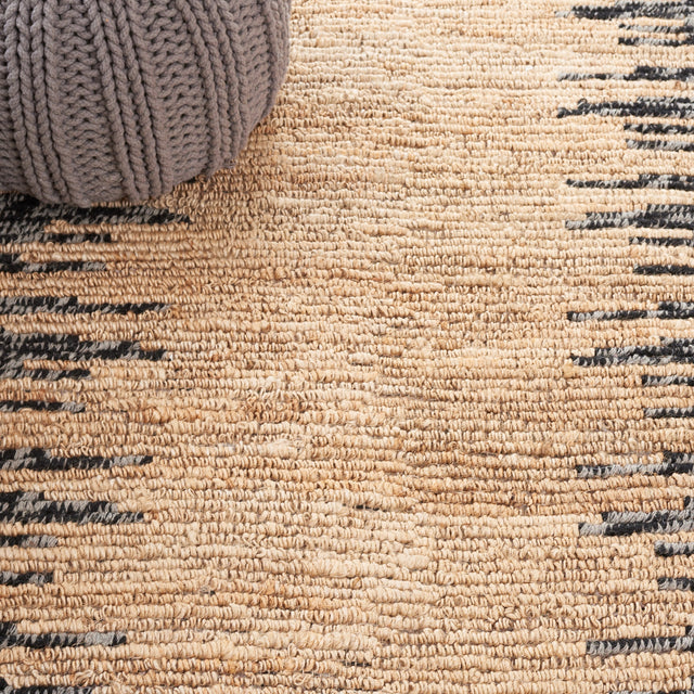 Safavieh Natural Fiber Nf953A Natural/Black Rug.