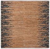 Safavieh Natural Fiber Nf953A Natural/Black Rug.