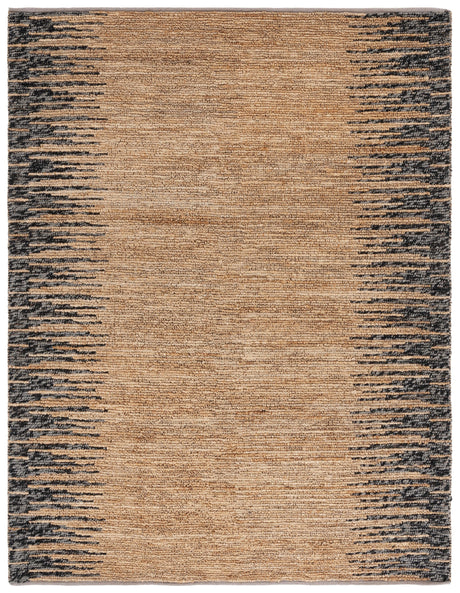 Safavieh Natural Fiber Nf953A Natural/Black Rug.