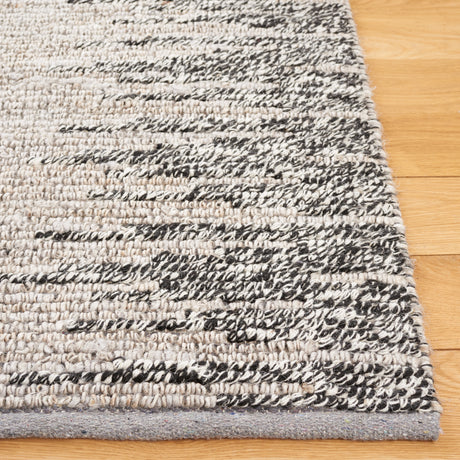 Safavieh Natural Fiber Nf953F Grey/Black Rug.