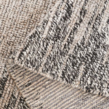 Safavieh Natural Fiber Nf953F Grey/Black Rug.