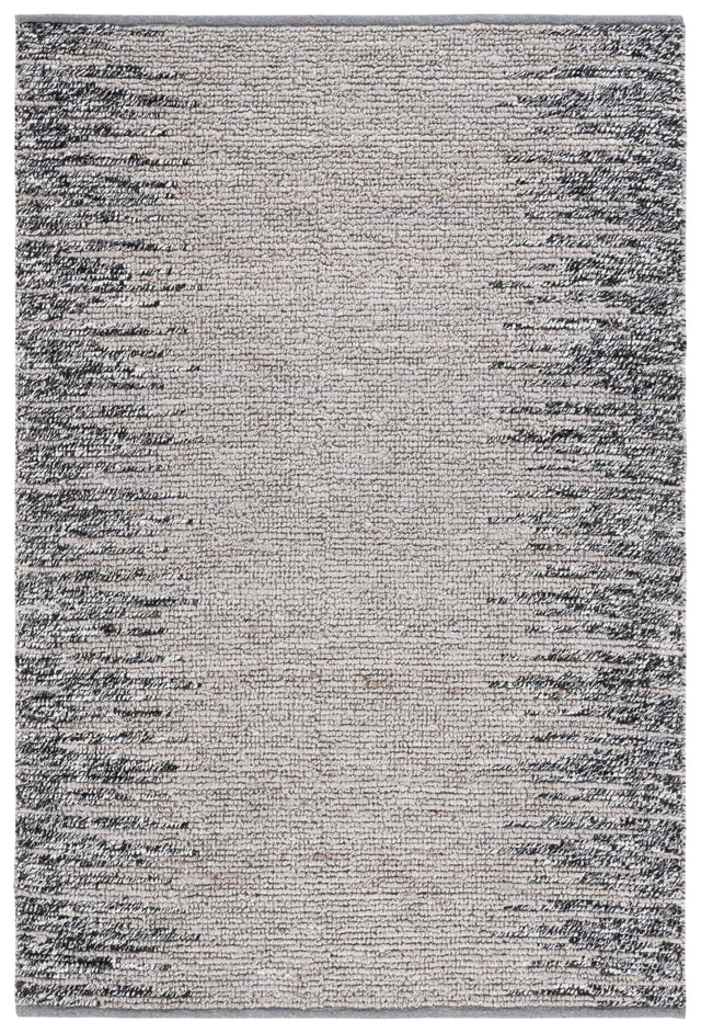 Safavieh Natural Fiber Nf953F Grey/Black Rug.