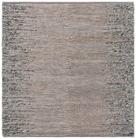 Safavieh Natural Fiber Nf953F Grey/Black Rug.