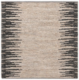 Safavieh Natural Fiber Nf953G Light Grey/Black Rug.