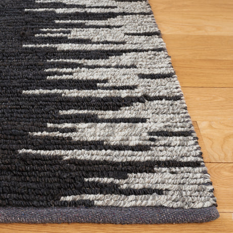 Safavieh Natural Fiber Nf953Z Black/Beige Rug.