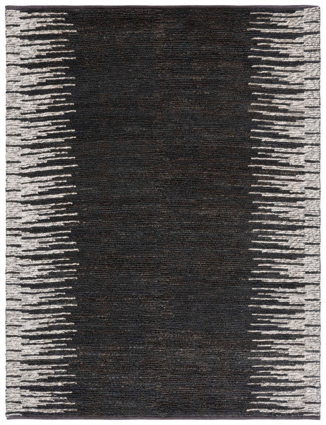 Safavieh Natural Fiber Nf953Z Black/Beige Rug.