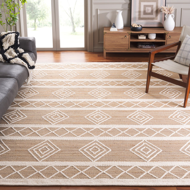 Safavieh Natural Fiber Nfb276Z Natural/Ivory Rug.