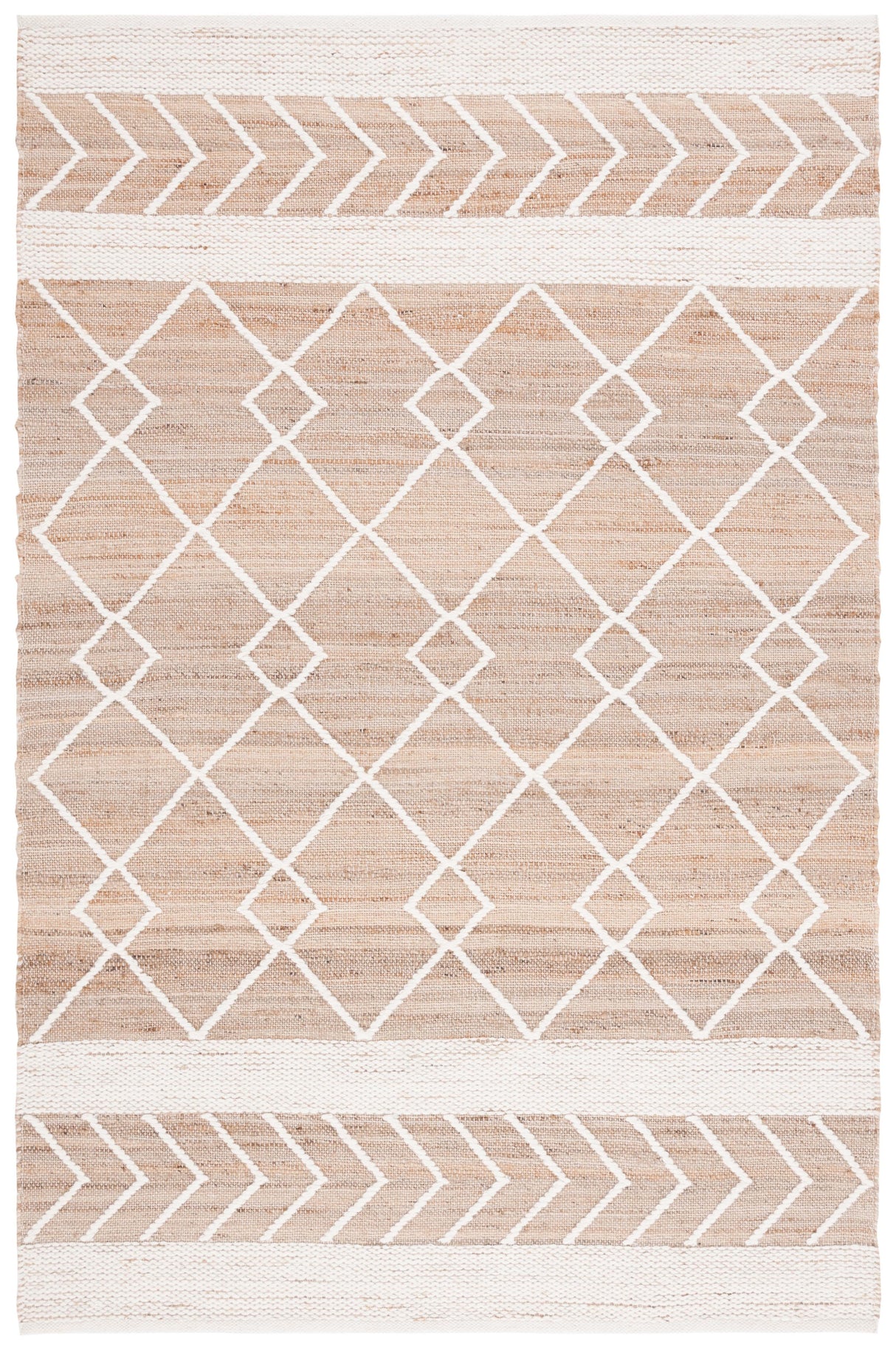 Safavieh Natural Fiber Nfb277A Natural/Ivory Rug.