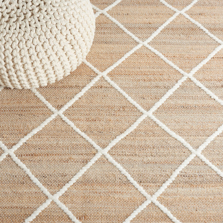 Safavieh Natural Fiber Nfb278A Natural/Ivory Rug.