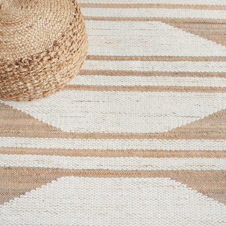 Safavieh Natural Fiber Nfb280A Natural/Ivory Rug.