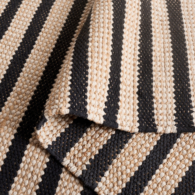 Safavieh Natural Fiber Nfb325Z Natural/Black Rug.