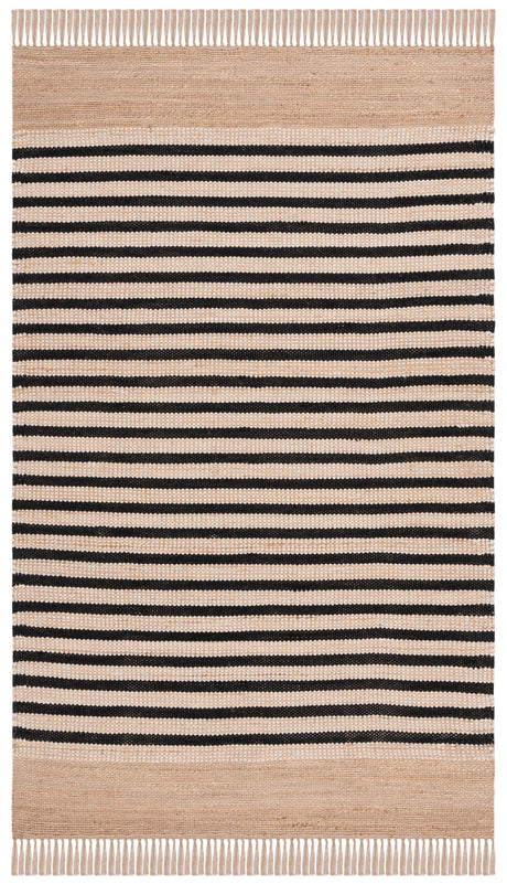 Safavieh Natural Fiber Nfb325Z Natural/Black Rug.