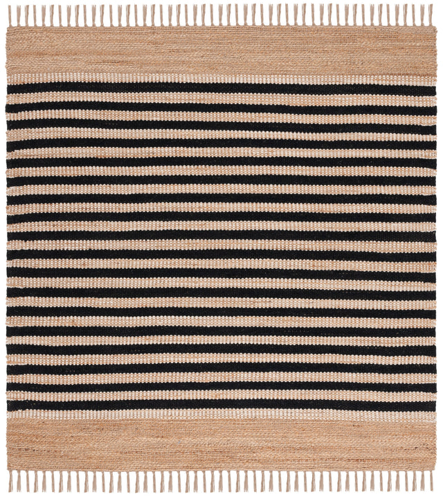 Safavieh Natural Fiber Nfb325Z Natural/Black Rug.