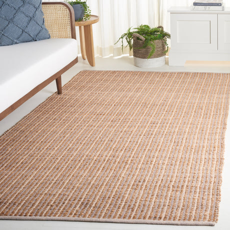 Safavieh Natural Fiber Nfb326F Natural/Grey Rug.