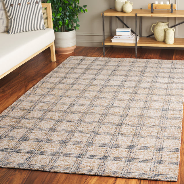 Safavieh Natural Fiber Nfb426M Blue/Beige Rug.