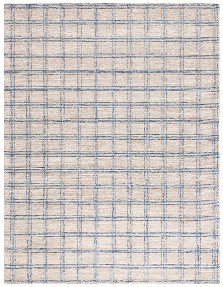 Safavieh Natural Fiber Nfb426M Blue/Beige Rug.