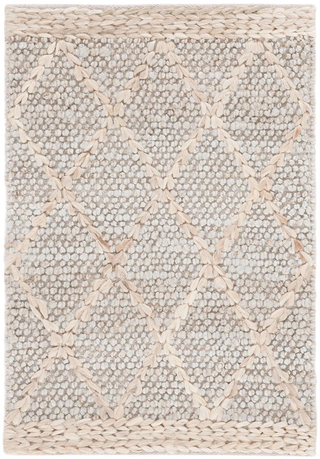 Safavieh Natural Fiber Nfb475G Grey/Natural Rug.