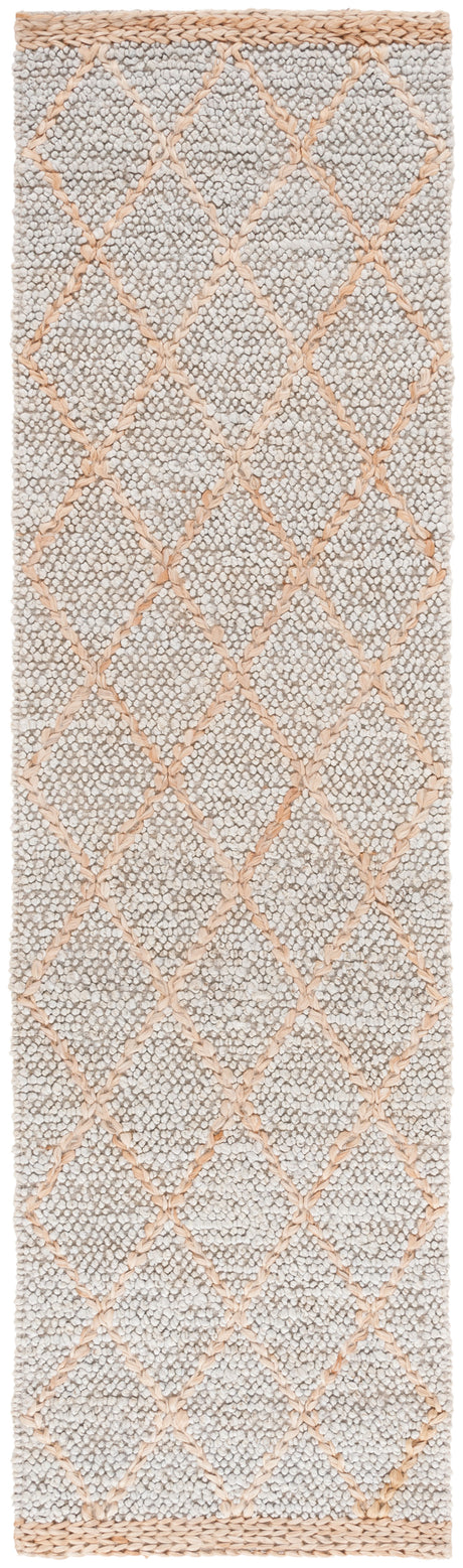 Safavieh Natural Fiber Nfb475G Grey/Natural Rug.