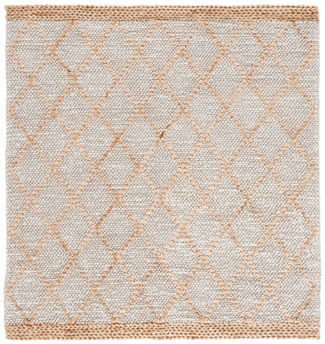 Safavieh Natural Fiber Nfb475G Grey/Natural Rug.