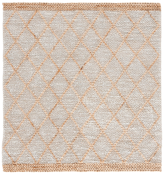 Safavieh Natural Fiber Nfb475G Grey/Natural Rug.