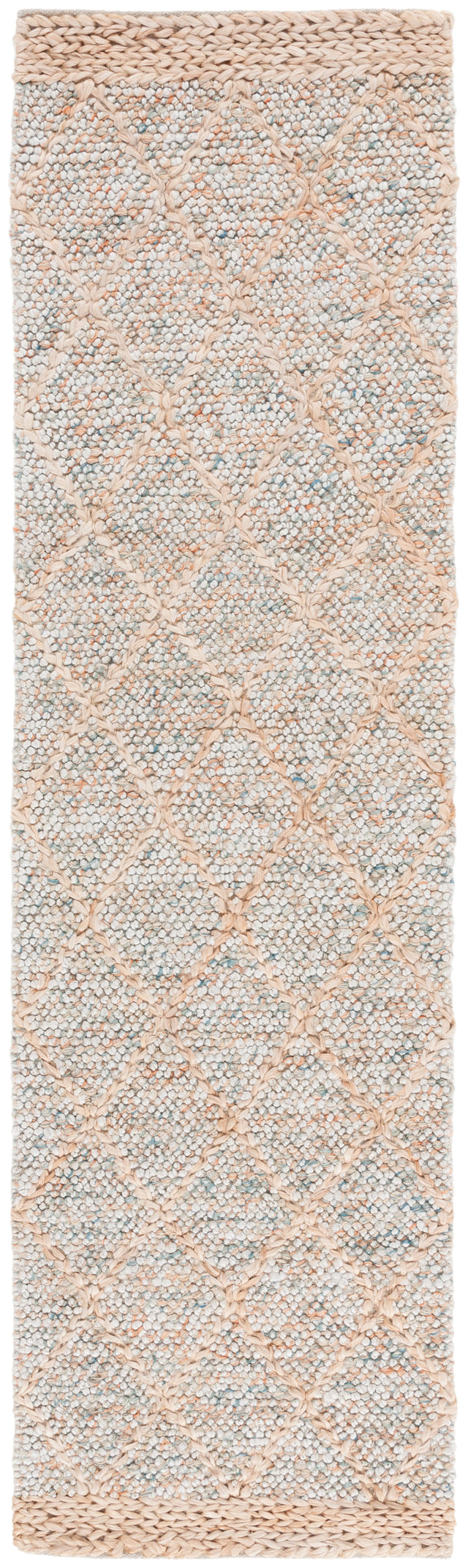 Safavieh Natural Fiber Nfb475P Rust/Natural Rug.