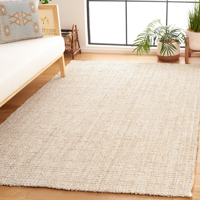 Safavieh Natural Fiber Nfb576B Bleach/Ivory Rug.