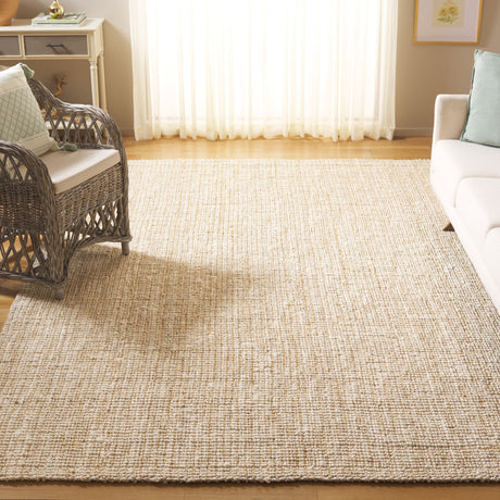 Safavieh Natural Fiber Nfb576B Bleach/Ivory Rug.