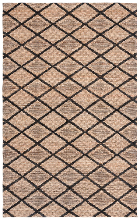 Safavieh Natural Fiber Nfb657Z Natural/Black Rug.