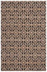 Safavieh Natural Fiber Nfb660Z Natural/Black Rug.