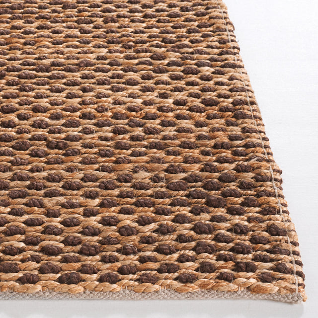 Safavieh Natural Fiber Nfb776T Natural/Dark Brown Rug.