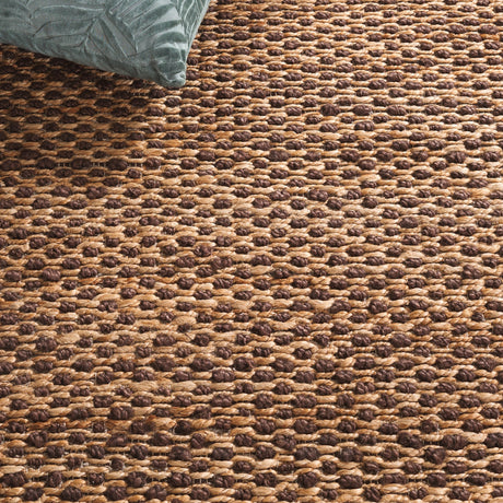 Safavieh Natural Fiber Nfb776T Natural/Dark Brown Rug.