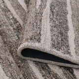 Amer Nimbus NIM-7 Beige Brown area rug - rolled view