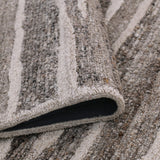 Amer Nimbus NIM-7 Beige Brown area rug - rolled view