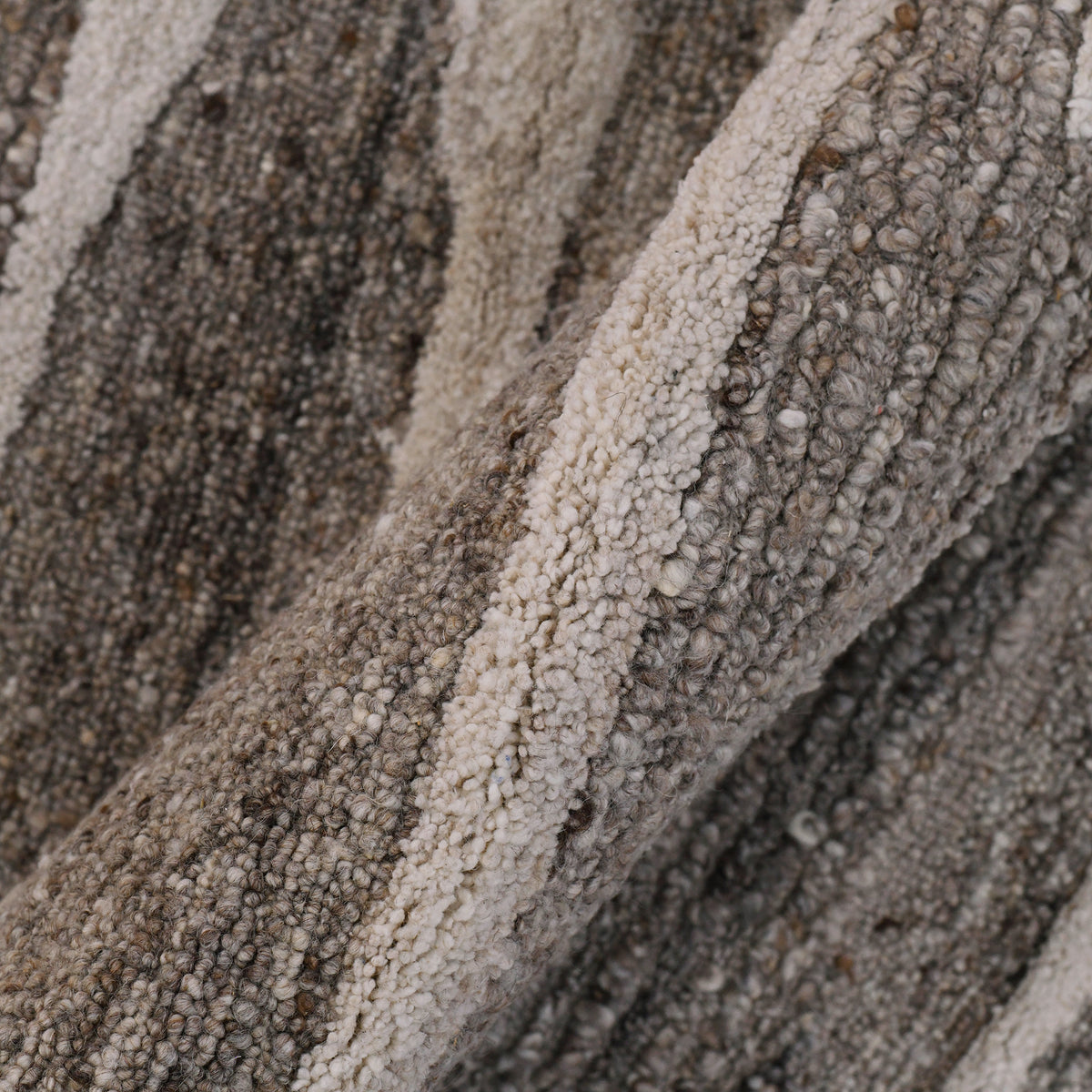 Amer Nimbus NIM-7 Beige Brown area rug - color swatch view