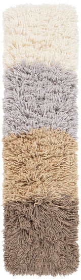 Chandra Noely Noe43201 Grey Rug - sample color blanket