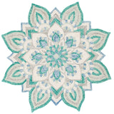 Safavieh Novelty Nov105M Blue/Ivory Rug.